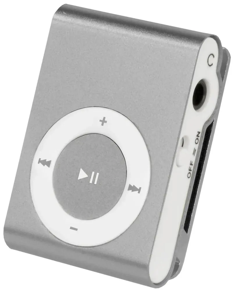 MP3 плеер Серебристый, серебристый, фото 2