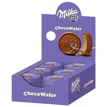 Вафля в шоколаде Milka Choco Wafer / Милка Чоко Вафер 30 гр 30 шт, 30 г, 30 шт