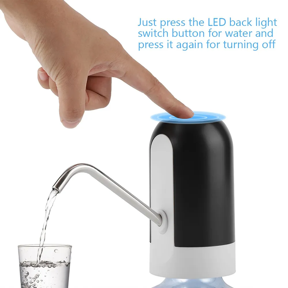 Помпа для воды с LED подсветкой и аккумулятором для кулера, вариант, фото 4