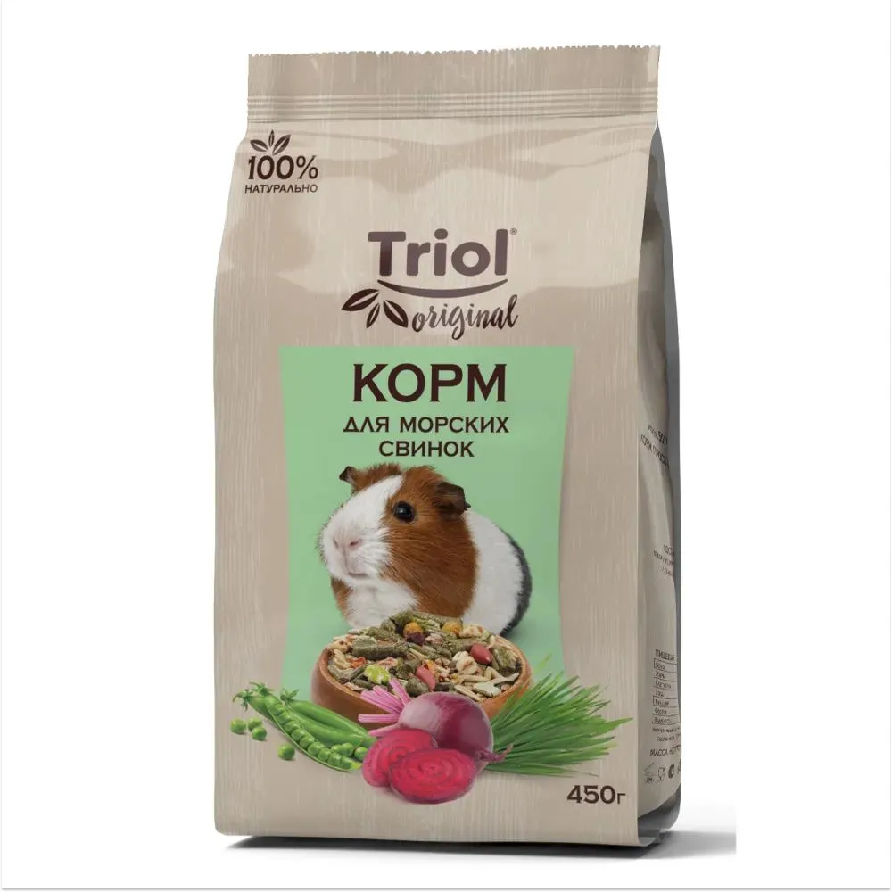 Корм Triol Original для морских свинок, 450г, 450 г, фото 4