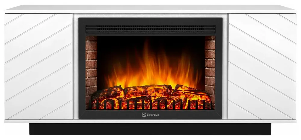 Портал Firelight Como 30, белый, черный (НС-1444791), черный