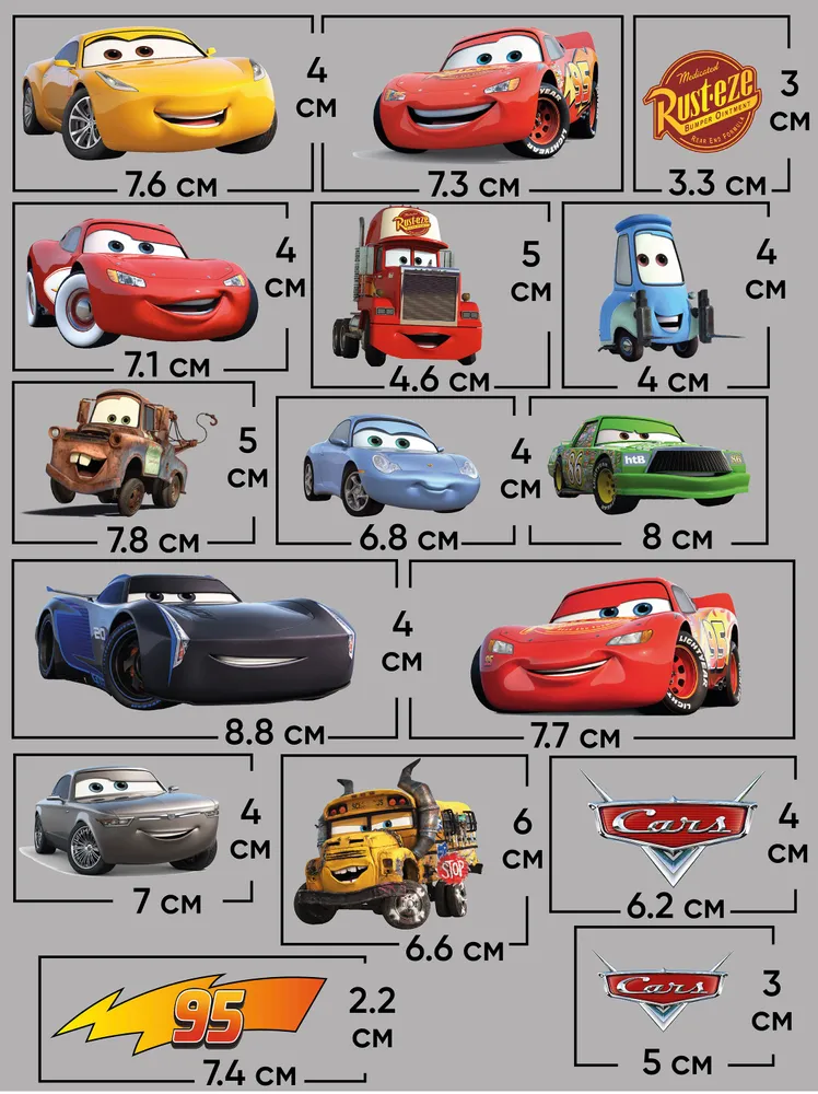 Термонаклейка на одежду детская тачки маквин cars, вариант, фото 2