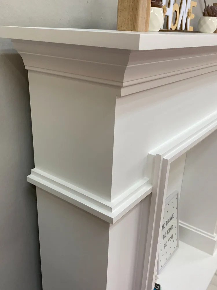 Kamin_decor_msk Портал каминный Лео 60х150х25, белый, 95x115x25, фото 6