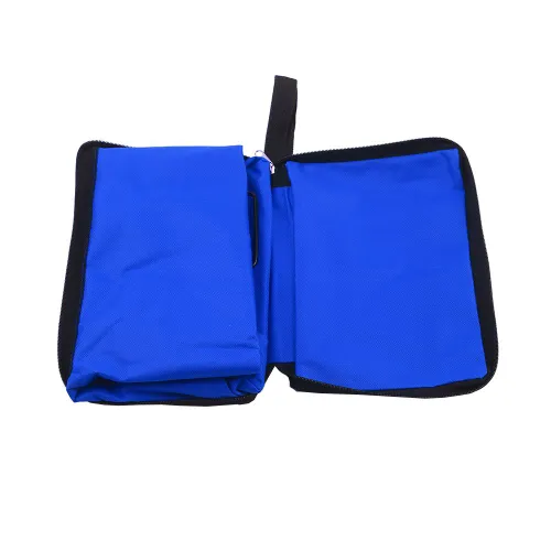 Складная тележка-сумка для покупок на колесах, синяя, многоразовая сумка-тележка для продуктов и пут