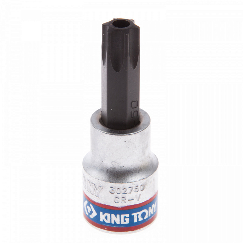 Торцевая насадка King Tony T50 3/8" для крепежа Torx, 50 мм
