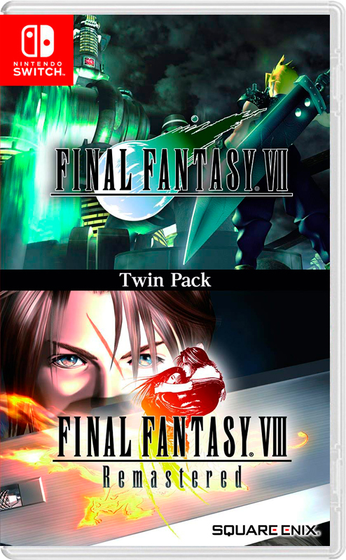 Игра Final Fantasy VII & Final Fantasy VIII Remastered. Twin Pack