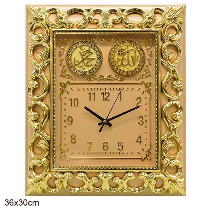 Часы настенные Мусульманские 36x30 см Часы настенные Мусульманские 36x30 см