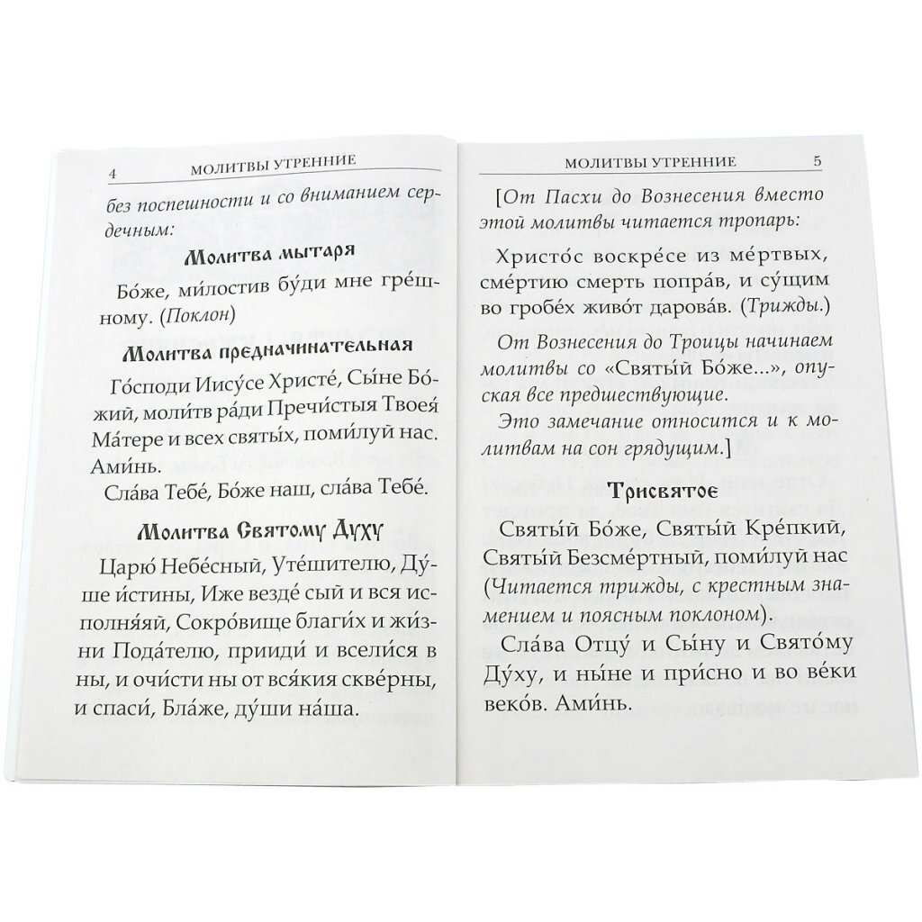 Православный молитвослов крупным шрифтом | Orthodox Prayer Book in Large Print - Ozon image 5