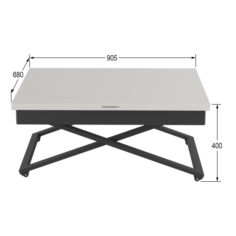 Стол универсальный трансформируемый андрэ менсола