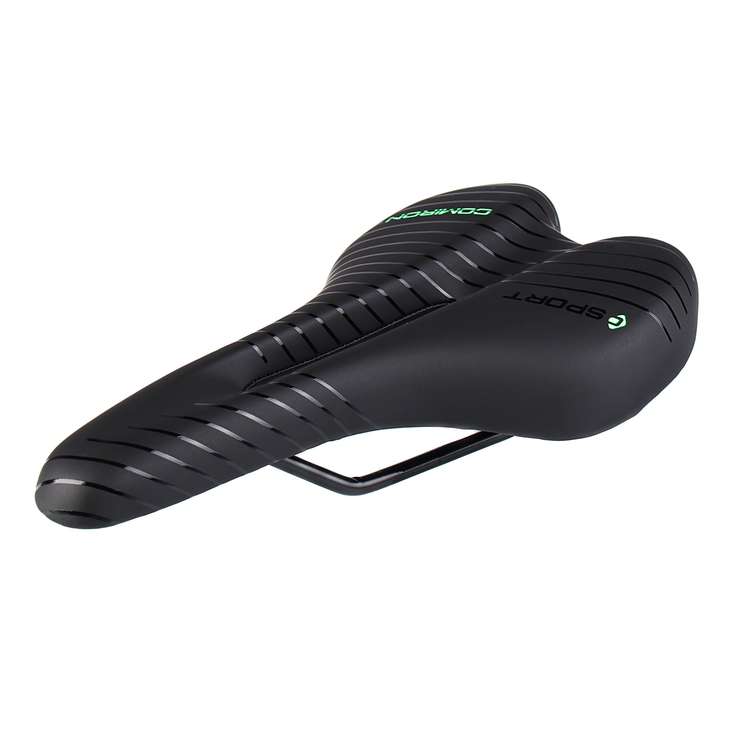 Седло велосипедное MTB COMIRON POGACAR N846, крепеж/хомут в комплекте