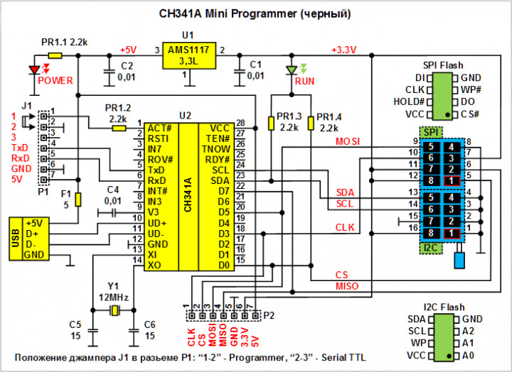 Ft245bl схема программатора