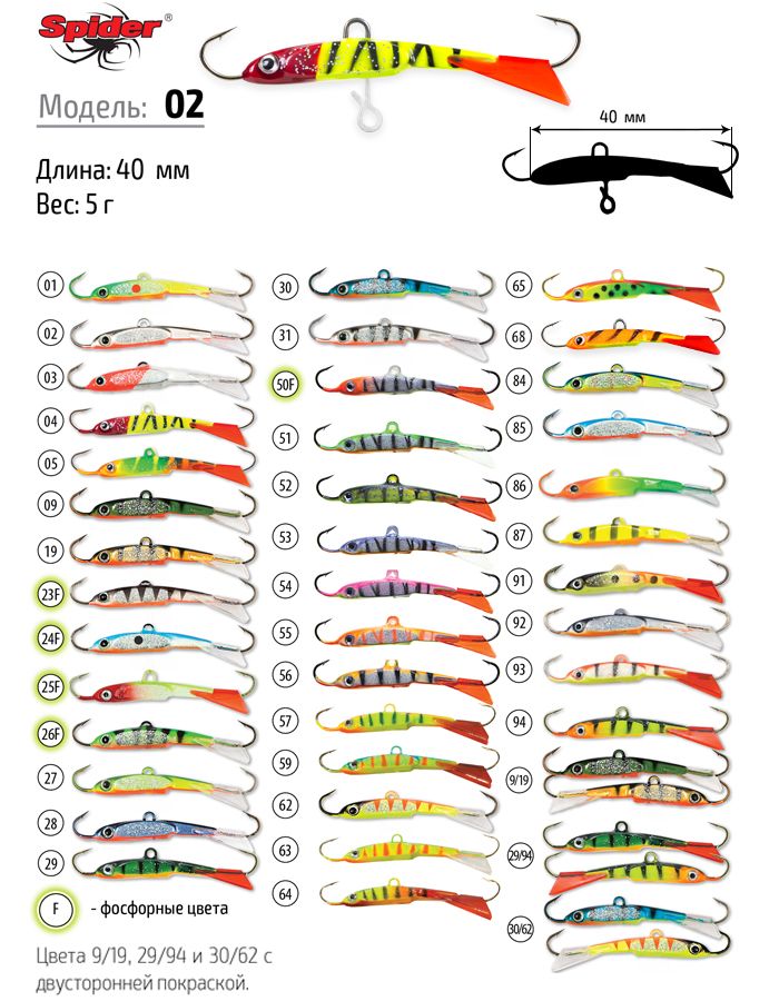 Балансир Spider Pro неоснащ. 02 5 гр. 40 мм 26F