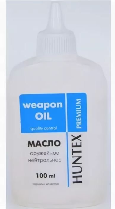 Масло оружейное нейтральное Huntex premium, 100мл.