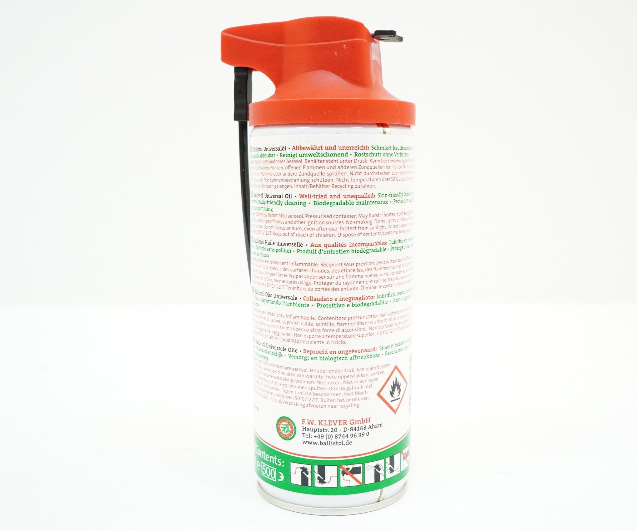 Масло оружейное Ballistol spray VarioFlex 350мл