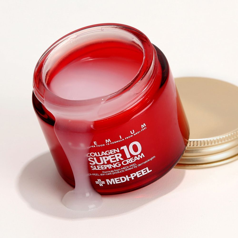 Medi-peel collagen super10 sleeping cream (70ml). Medi-peel collagen super10 sleeping cream (70ml) ночной крем для лица с коллагеном. Ночной крем-маска с коллагеном 70мл medi-peel (корея). Ночной крем с коллагеном medi-peel. Medipeel collagen.