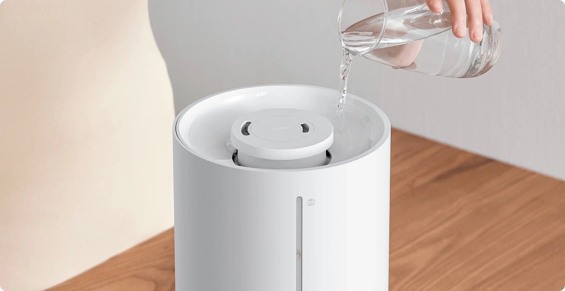 Увлажнитель воздуха Deerma Humidifier White 5L DEM-F600 (5 литров белый), белый 