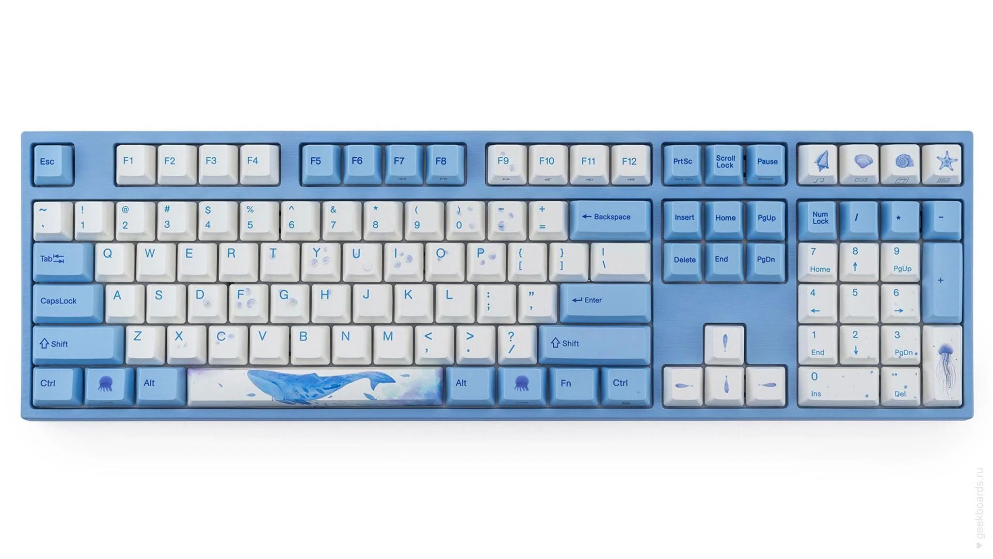 Клавиатура беспроводная Varmilo Sea Melody VA108, переключатели