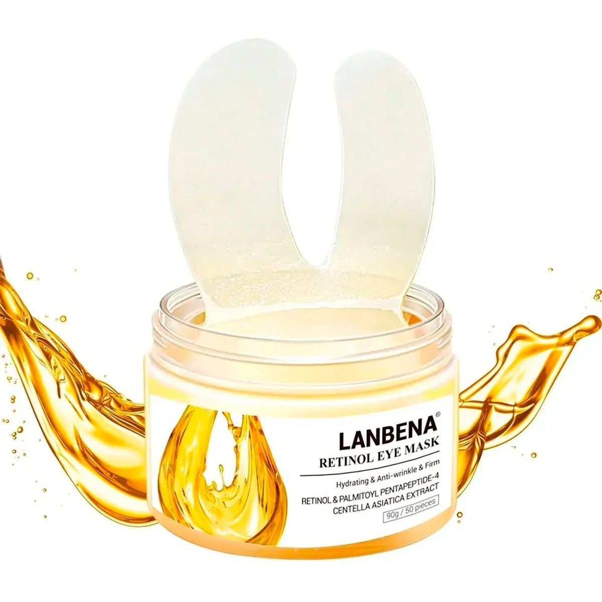 Маски патчи. LANBENA Retinol Eye Mask. Патчи под глаза LANBENA Retinol Eye Mask. Патчи LANBENA Retinol Eye Mask от морщин с ретинолом. Патчи под глаза LANBENA Retinol Eye Mask от морщин с ретинолом 50 шт.