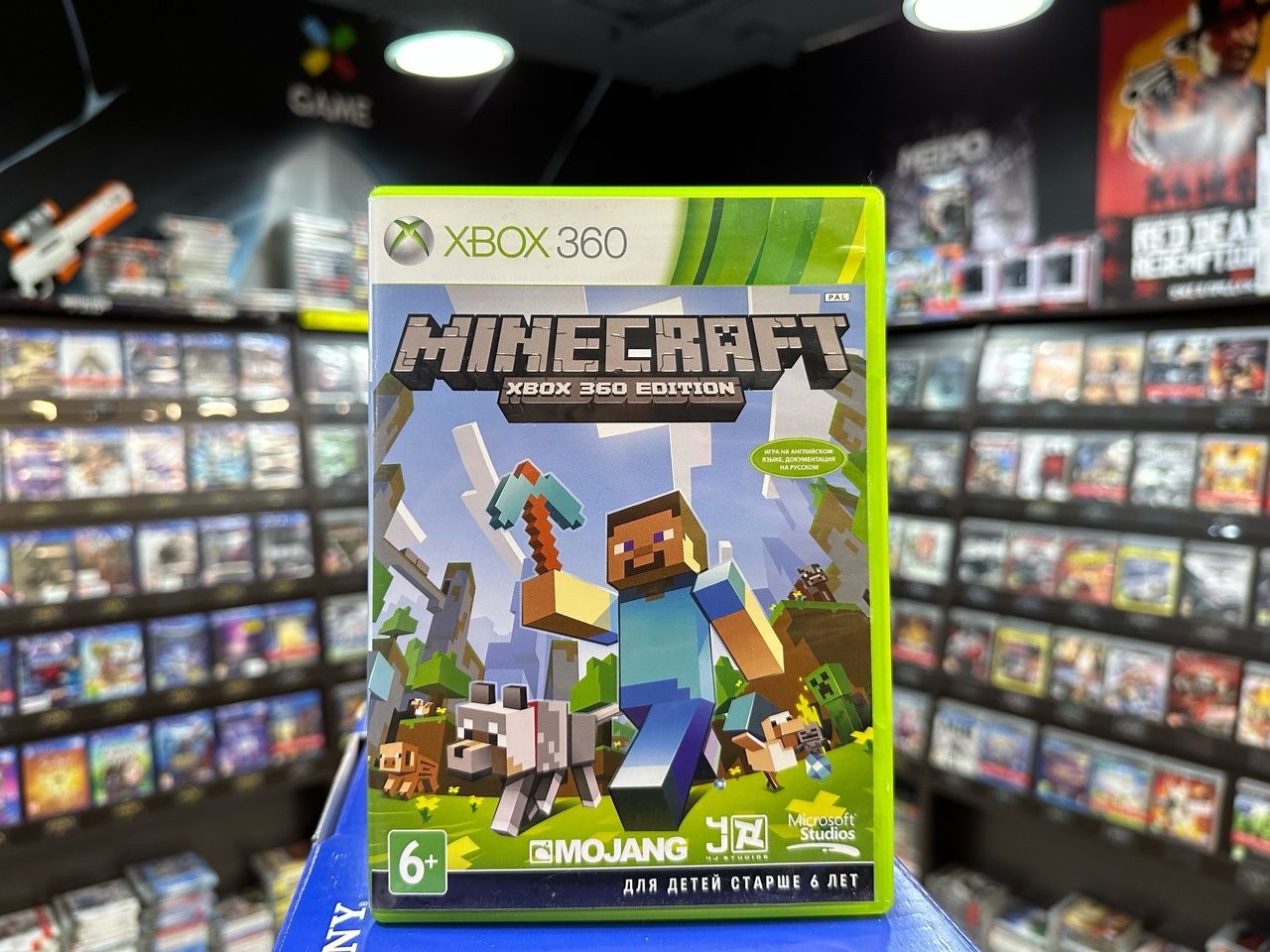 Игра Игра Minecraft (Xbox 360) (Open/Resale) (XBox 360 купить по низкой  цене с доставкой в интернет-магазине OZON (756232870)