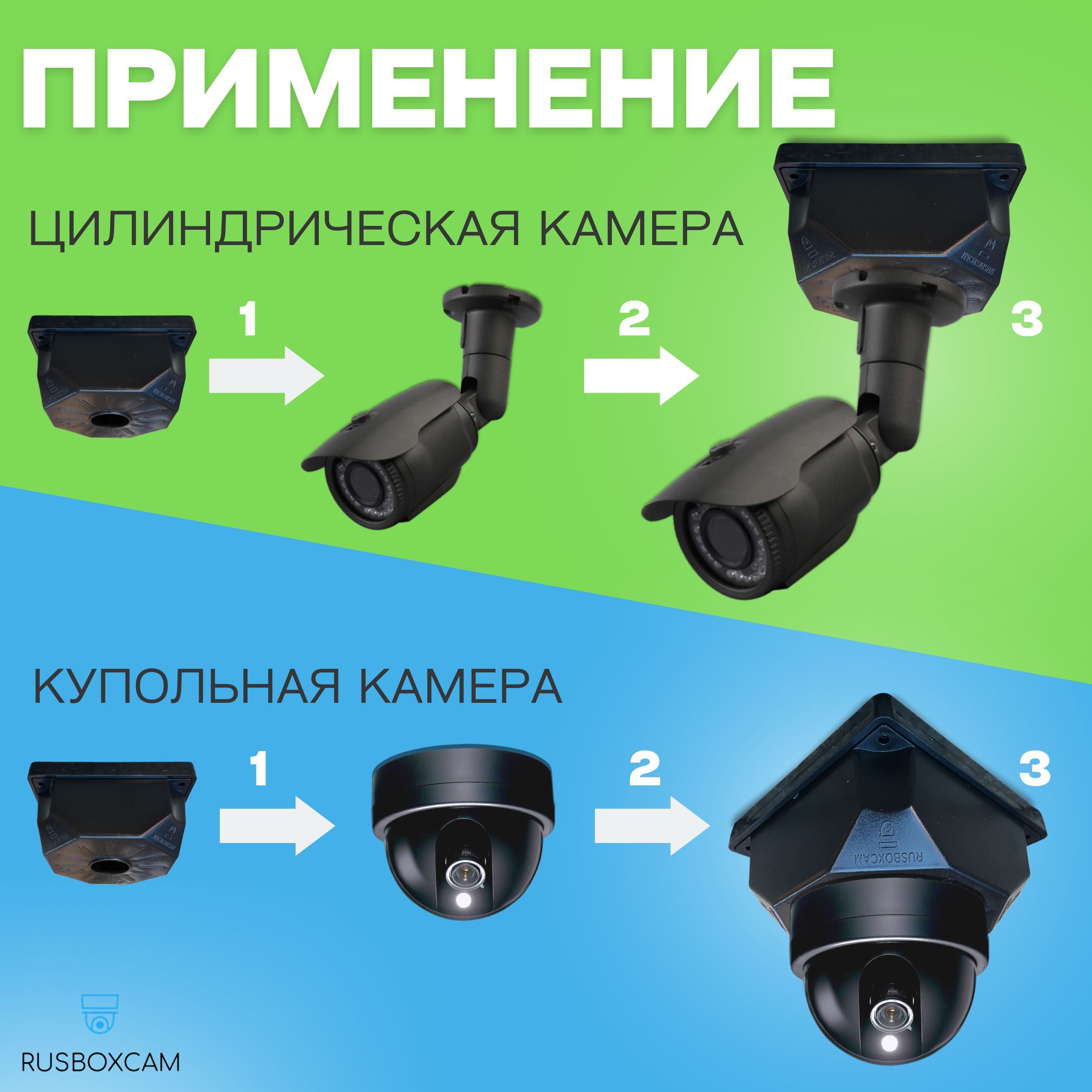 Комплектующие для монтажа видеонаблюдения Универсальная для ...