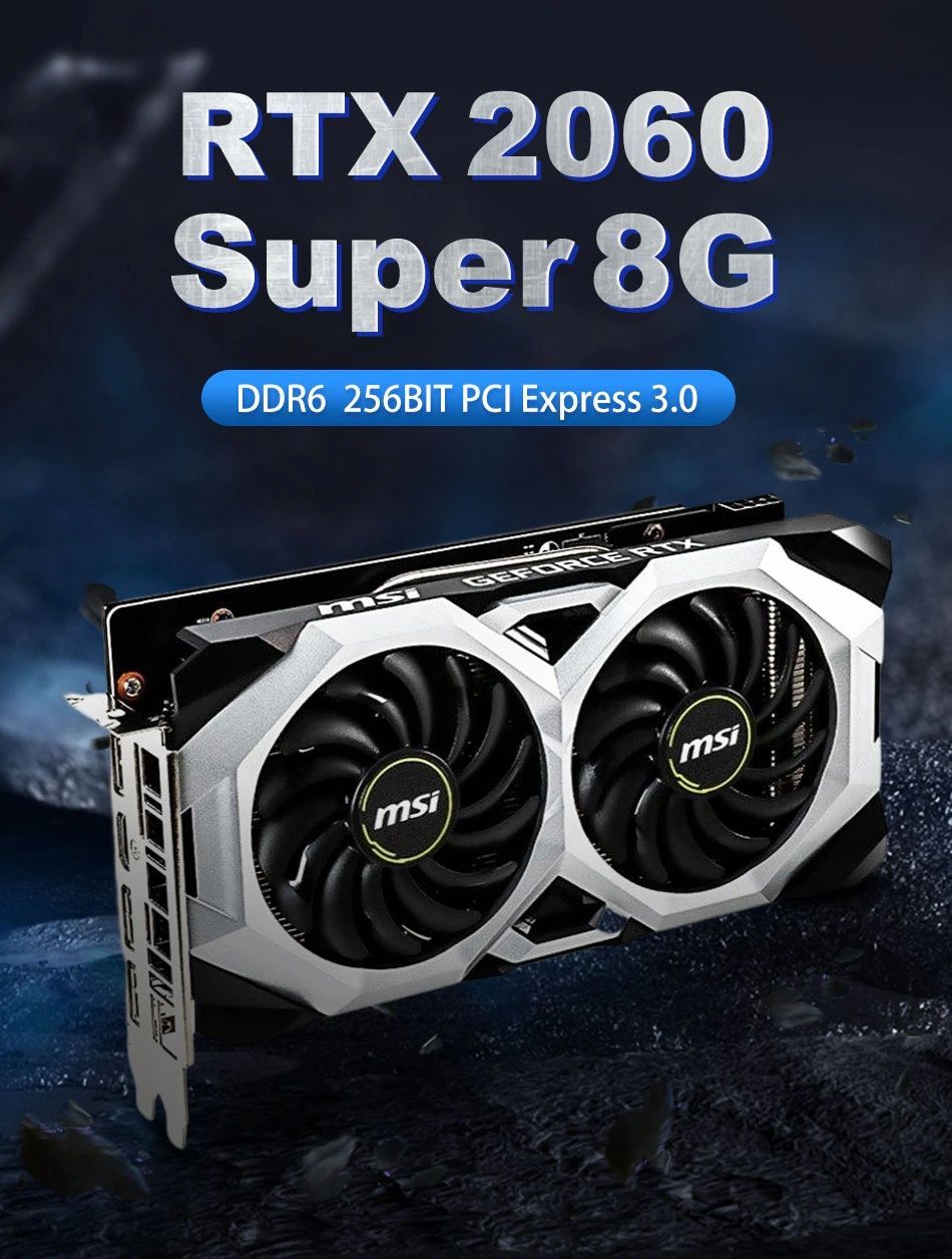 Видеокарта NVIDIA GeForce RTX 2060 SUPER, 8 ГБ GDDR6 - купить по низким ...