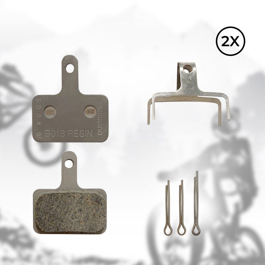 Тормозные колодки для велосипеда дисковые Shimano B01S (2 упаковки ...