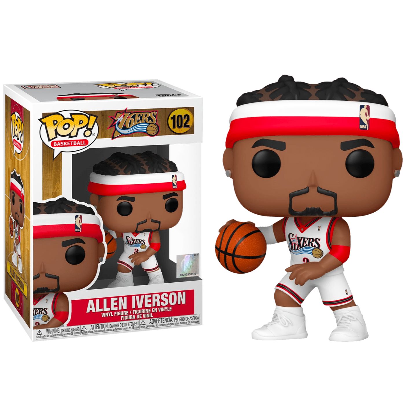 Фигурка Funko POP Allen Iverson Philadelphia 76ers из серии NBA