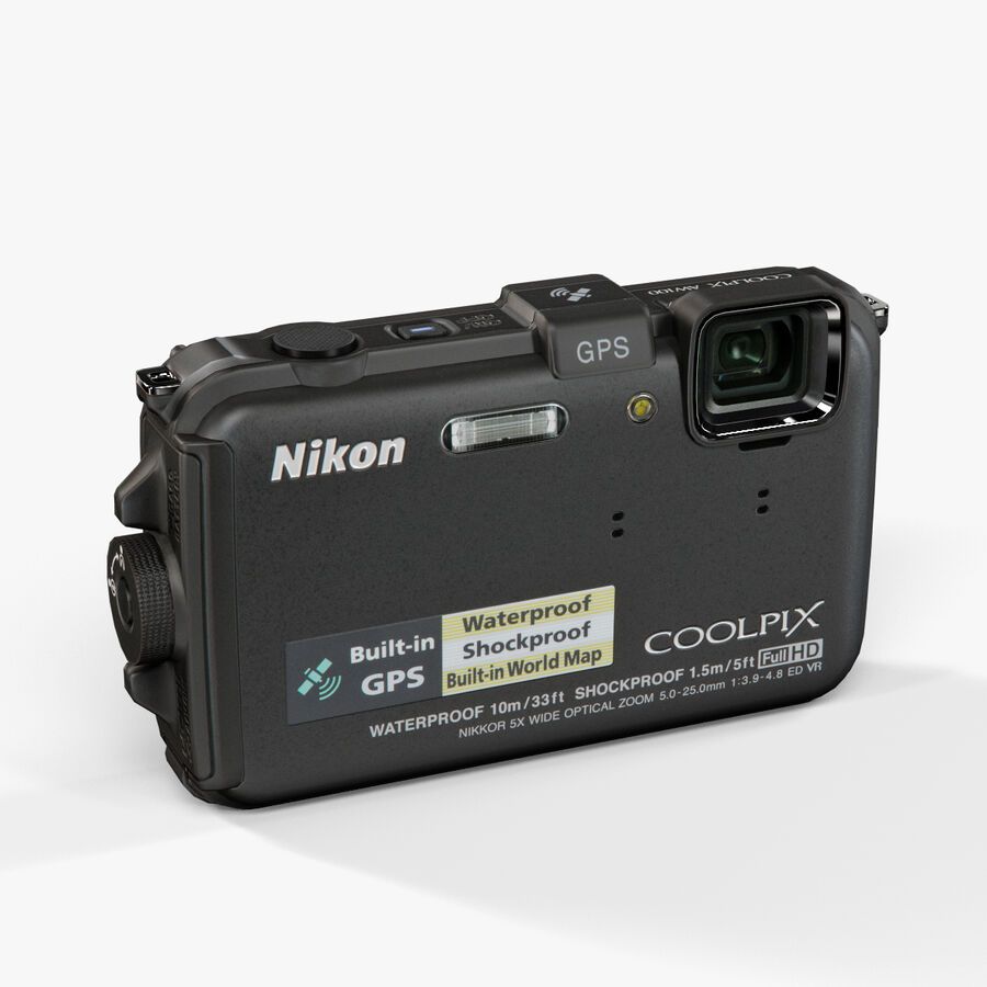 Nikon Coolpix AW100, Black фотоаппарат купить на OZON по низкой