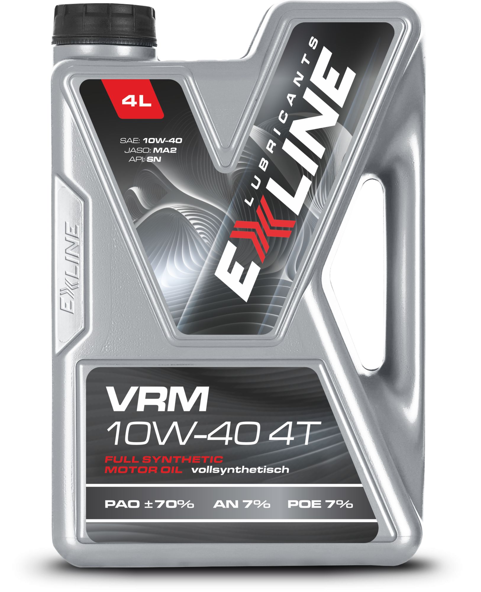 Exline Engine Масло моторное EXLINE LUBRICANTS 10W-40 Синтетическое 4 л ...