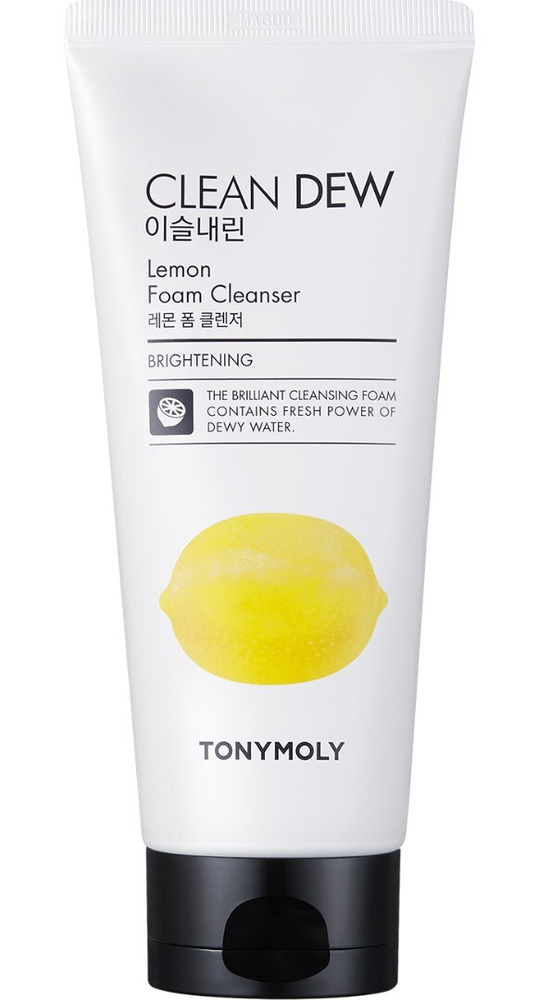 Tony Moly Пенка для умывания с экстрактом лимона Clean Dew Lemon Foam ...
