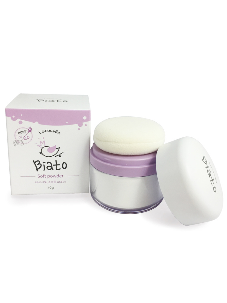 Lacouvee Детская присыпка (пудра) Biato Soft Powder, 40 гр - купить с ...