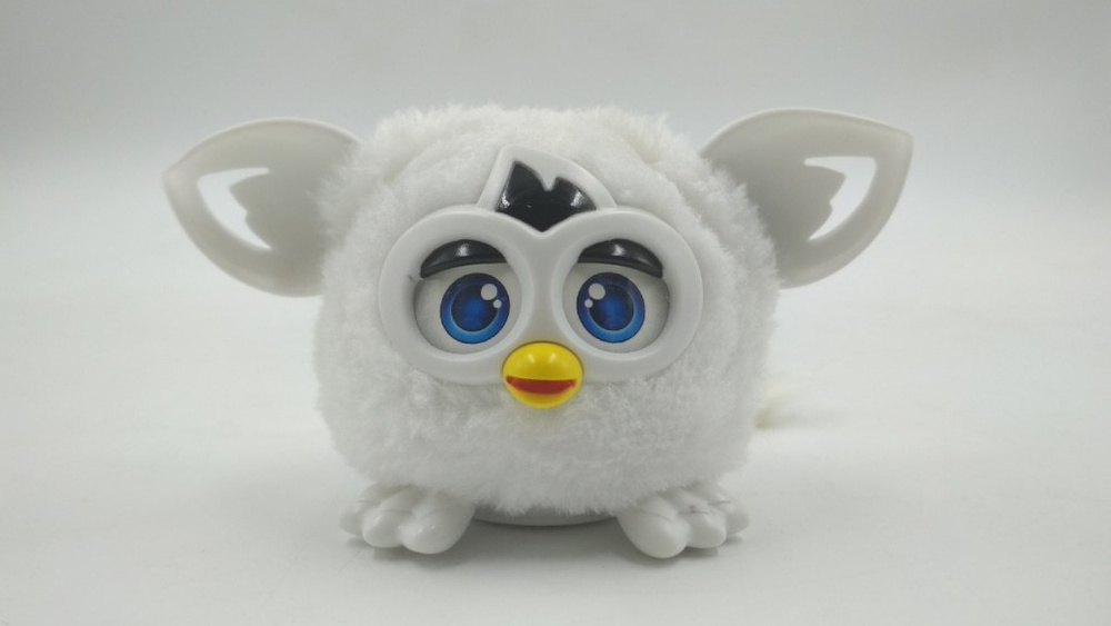 Интерактивная игрушка /"Мини Ферби по кличке Пикси" белый / Маленький ...