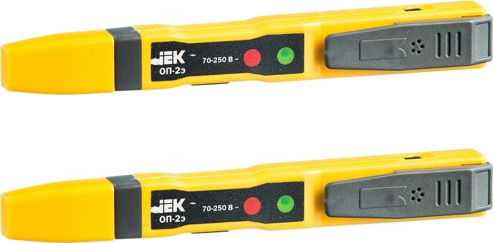 Отвертка индикаторная IEK ОП-2э 140 мм электронная (комплект из 2 шт .