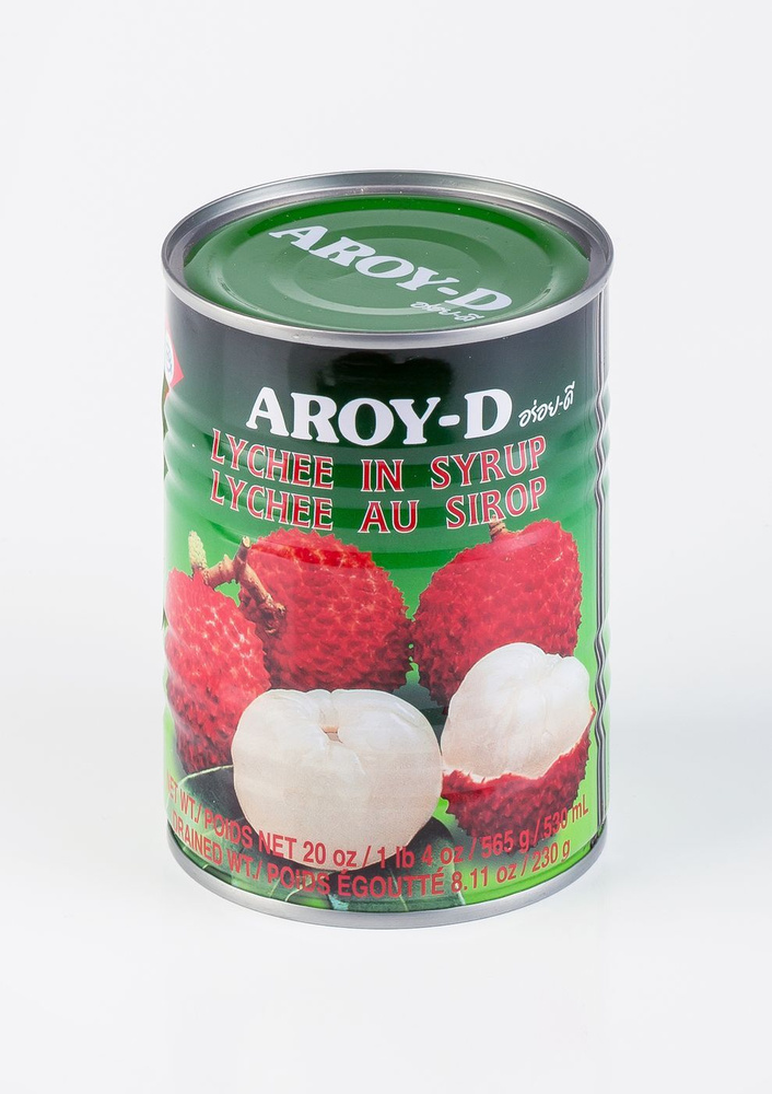 Фруктовые консервы Aroy-D Личи в сиропе, 565 г #1