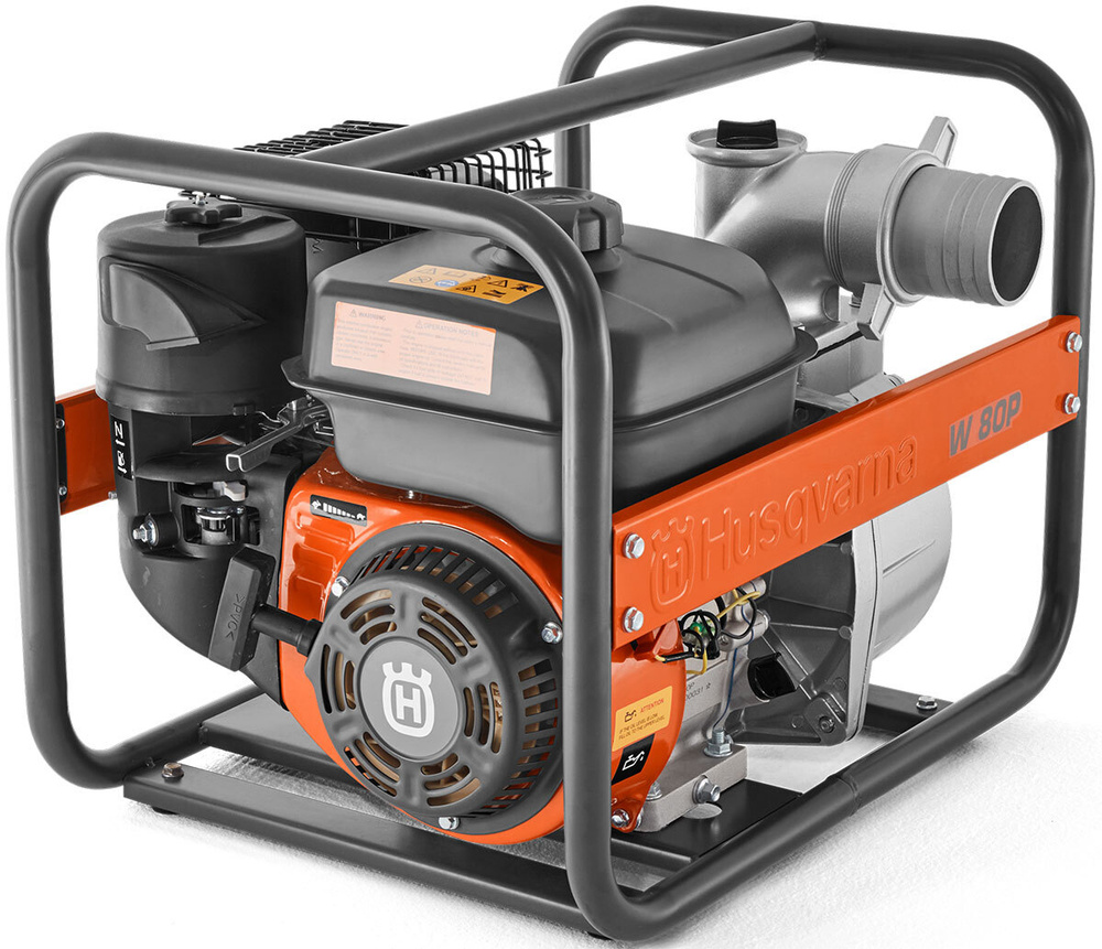Мотопомпа бензиновая Husqvarna W80P #1