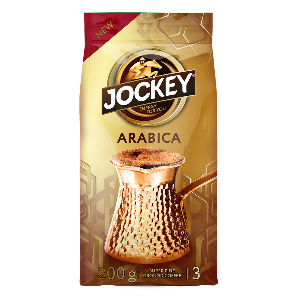 Кофе молотый Жокей Arabica, 200 г - купить с доставкой по выгодным ...