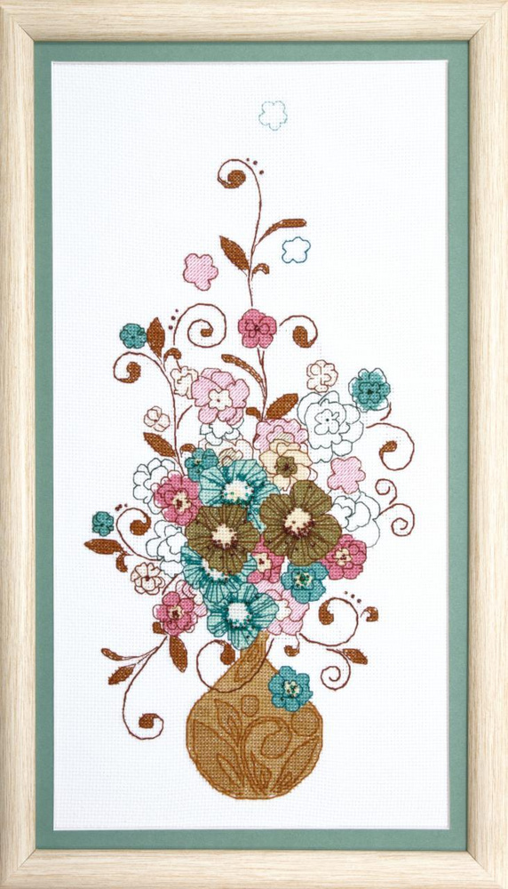 Набор для вышивания Crystal Art "Воздушный букет" ВТ-1001 - купить с ...