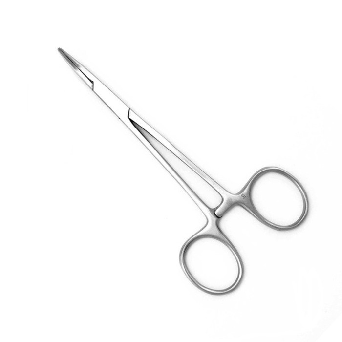 Зажим медицинский Москит изогнутый, 150 мм - купить с доставкой по ...