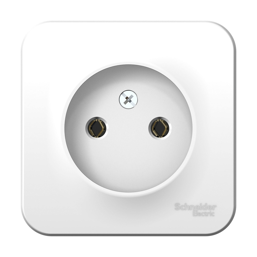 Розетка без заземления без шторок Blanca Schneider Electric 16А 250В ...