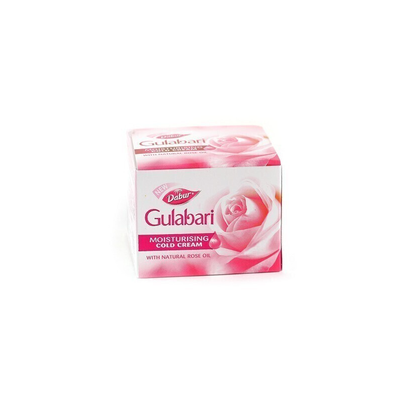 Dabur GULABARI moisturising cold cream (Гулабари, охлаждающий крем для лица с маслом розы, Дабур), 55мл. #1