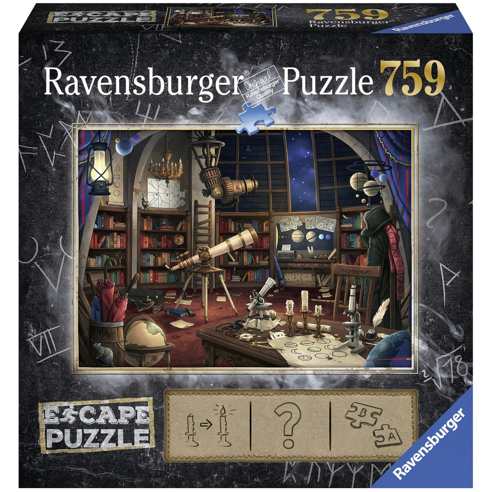 Пазл-квест Ravensburger Обсерватория 759 эл., 19956