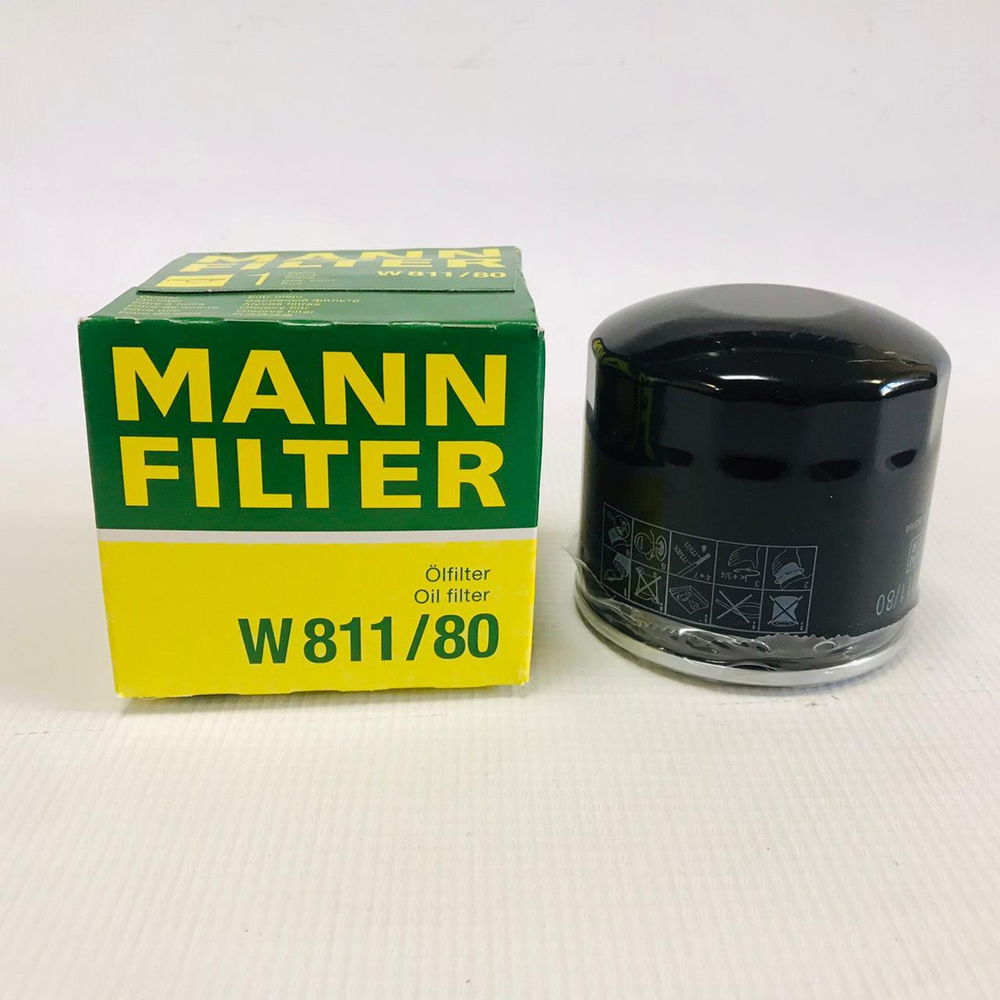 Фильтр масляный MANN FILTER W 811/80 - купить по выгодным ценам в ...