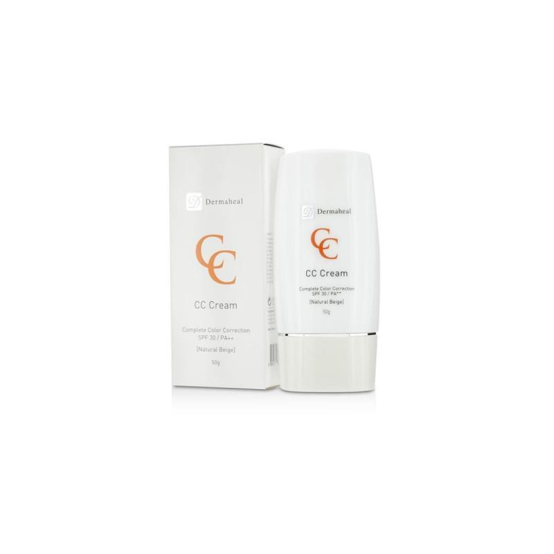 DERMAHEAL / CC Cream Complete Color Natural Beige SPF 30, PA++ / СС Крем  цветокорректор натуральный бежевый, SPF 30, 50 мл — купить в  интернет-магазине OZON с быстрой доставкой