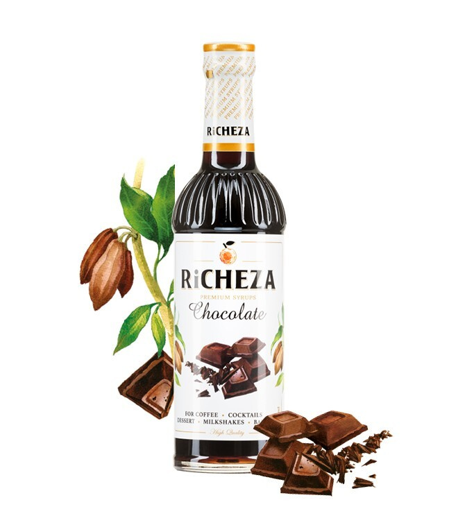 Richeza – ensemble de sirop pour café, noix de coco, chocolat