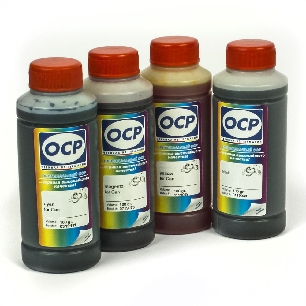 Чернила OCP для GI-490 GI-40 принтеров Canon PIXMA G3411, G1411, G3400, G2411, G3415, G1400, G2415, G2400, #1