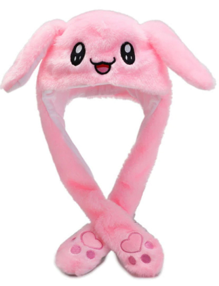 Шапка Зайка двигающимися ушами светящаяся JETOK купить c доставкой на ...