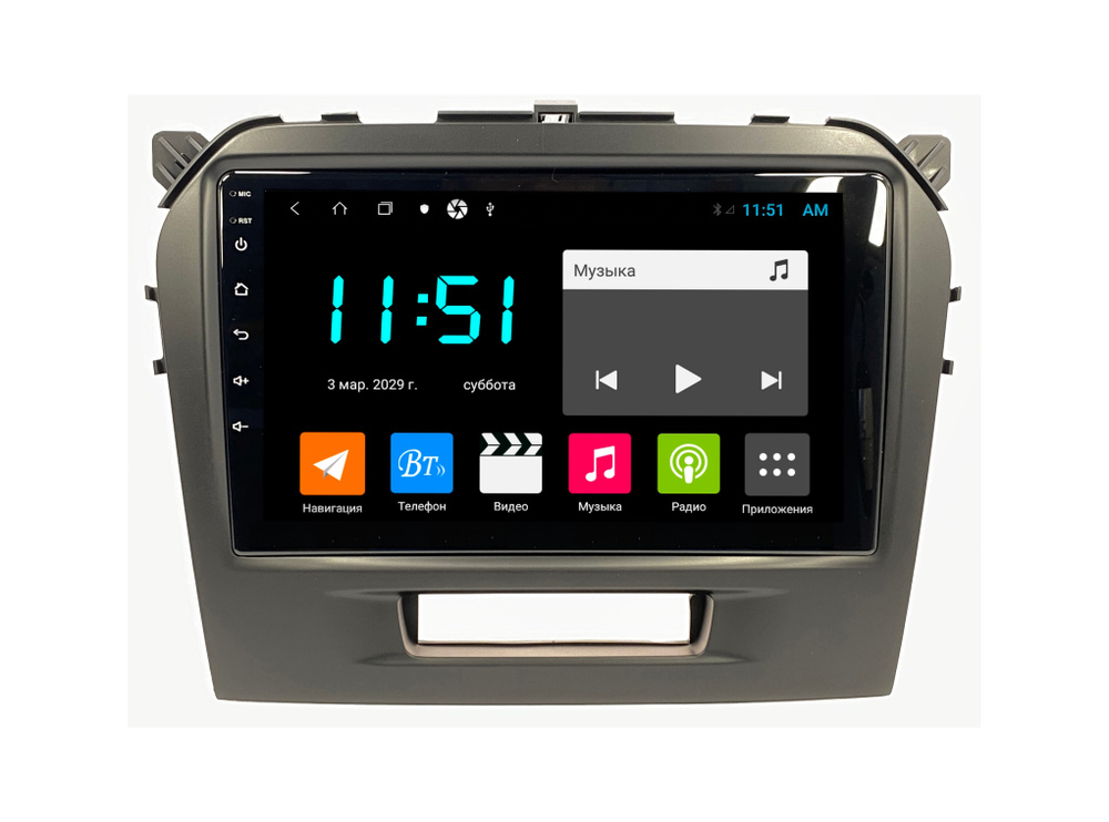 Магнитола Mediabass Suzuki Vitara 2016+, 4/64ГБ, Android 12 / Сузуки ...