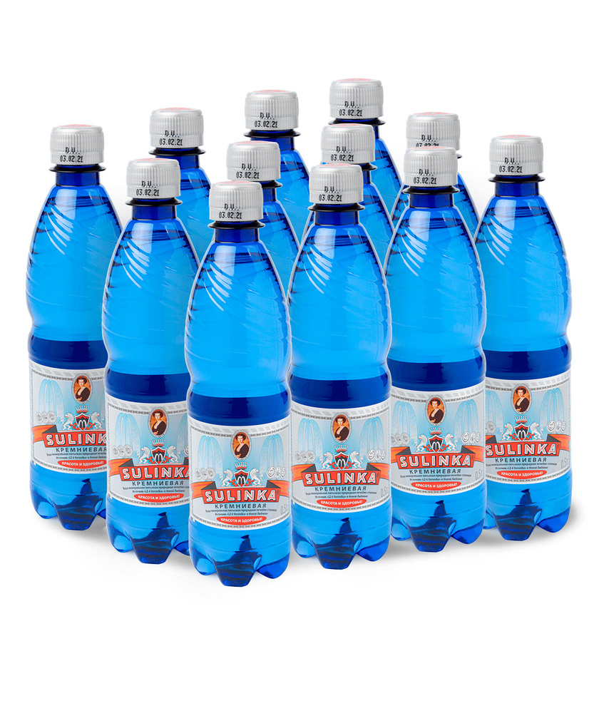 SULINKA Si кремниевая, минеральная лечебно-столовая вода, газированная ...