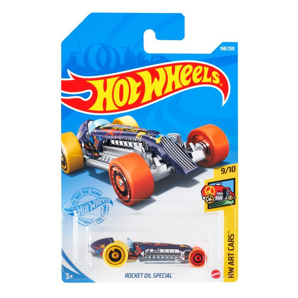 GRY37 Машинка металлическая игрушка Hot Wheels коллекционная модель ROCKET OIL SPECIAL  #1