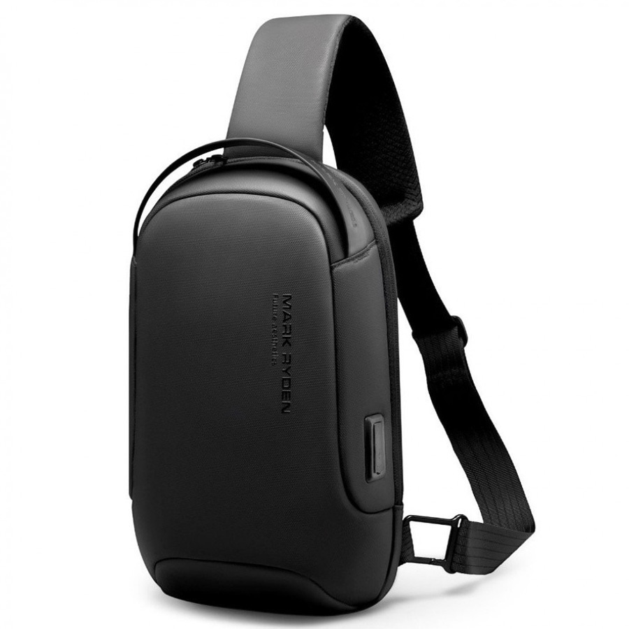 Рюкзак мужской городской маленький 8л для ноутбука 10 однолямочный Mark ...